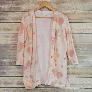 Gabriella T | Vintage Cotton Fruit Longline Cardigan S